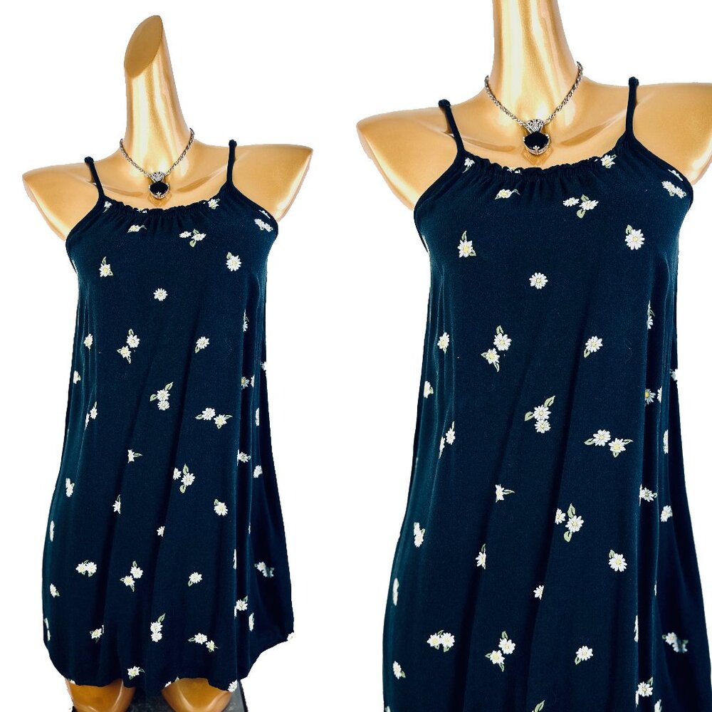 Vintage 90s grunge dress/top boho cottagecore prairie peasant mini sundress